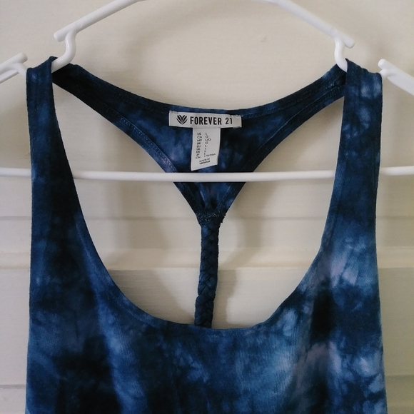 Tie Dye Athletic Racerback Tank - Picture 2 of 6